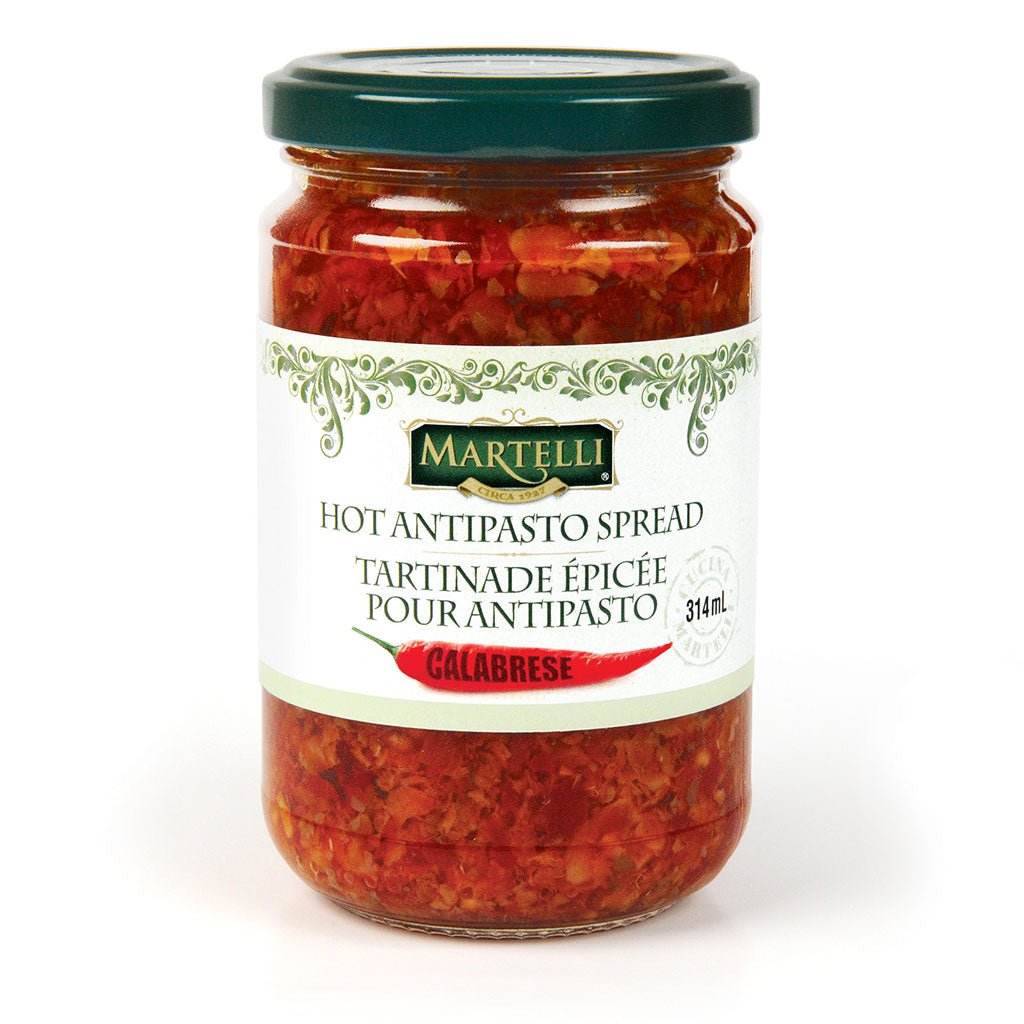 Martelli Hot Antipasto Spread | 314ml - ItalianMart