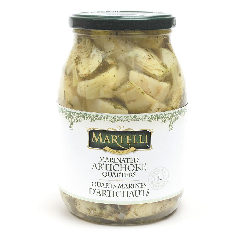 Martelli Marinated Artichoke Quarters 1Lt - ItalianMart