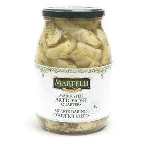 Martelli Marinated Artichoke Quarters 1Lt - ItalianMart