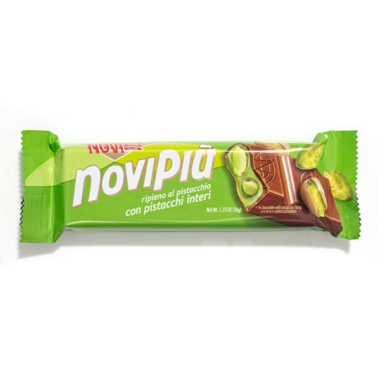 Milk Chocolate with Pistachio Filling | Novi Novipiù | 35g - ItalianMart