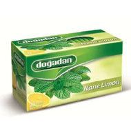 Mint - Lemon herbal tea - 20 tea bags - ItalianMart