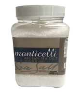 Monticelli Coarse Sea Salt "kristal deniz tuzu" - 1kg - GLASS - ItalianMart