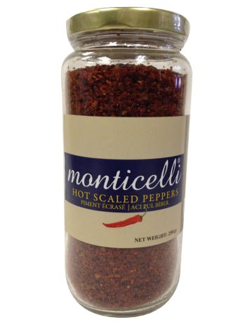 Monticelli Hot Scaled Pepper 250gr - ItalianMart