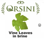 ORSINI Vine Leaves In Brine Vacuum Bag 400g - ItalianMart