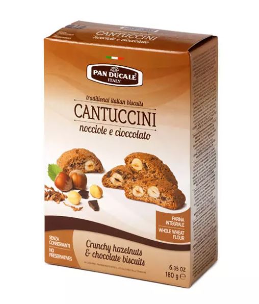 Pan Ducale Cantuccini Hazelnut and Chocolate - ItalianMart