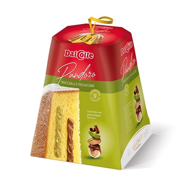 Pandoro Nut and Pistachio | Dal Colle | 750g - ItalianMart