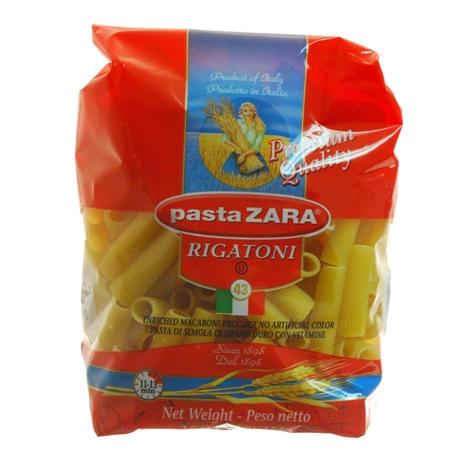 Pasta Zara Rigatoni Pasta 454gr - ItalianMart