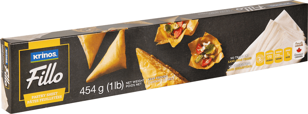 Pastry sheets | Krinos Fillo | 454g - ItalianMart