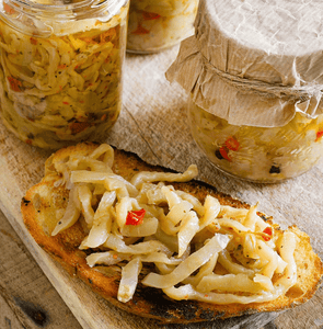 Pickled Eggplant | Hot | Aurora | 500ml - ItalianMart