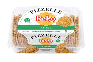 Pizzelle Reko "Anise" Italian Waffle Cookie - 200g - PET - ItalianMart