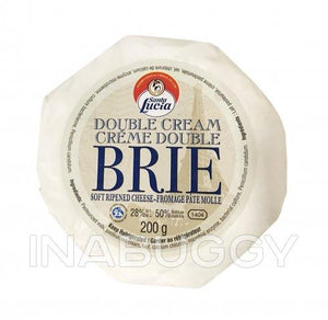 Santa Lucia Double Cream BRIE "Soft Ripened Cheese" - 200g - ItalianMart