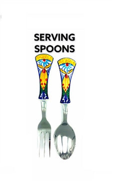 Serving Spoons | Italian kitchenware | Amalfi | 1 - ItalianMart