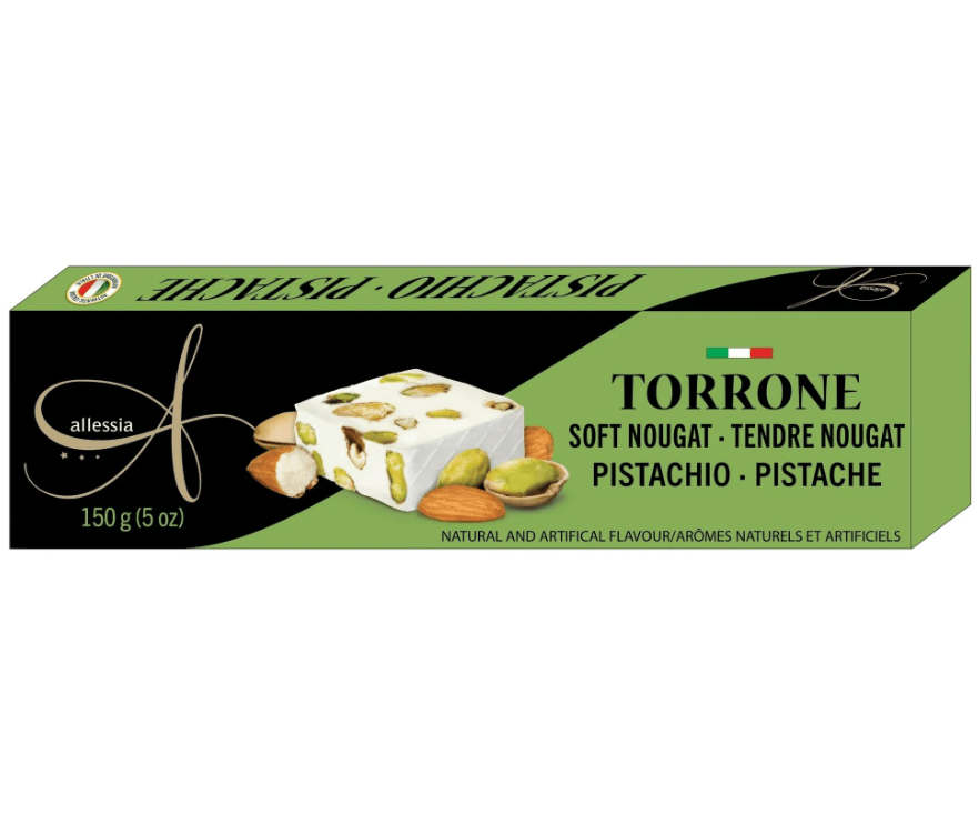 Soft Nougat with Pistachio 150g - ItalianMart