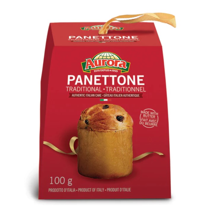 Traditional Panettone  Aurora 100g