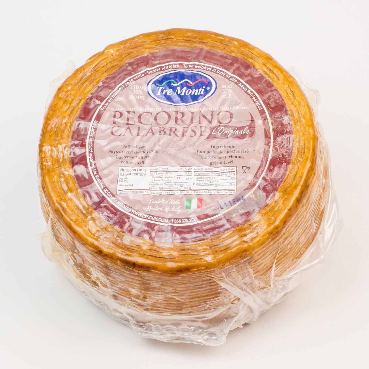 Tremonti Pecorino Calabrese 500gr - ItalianMart