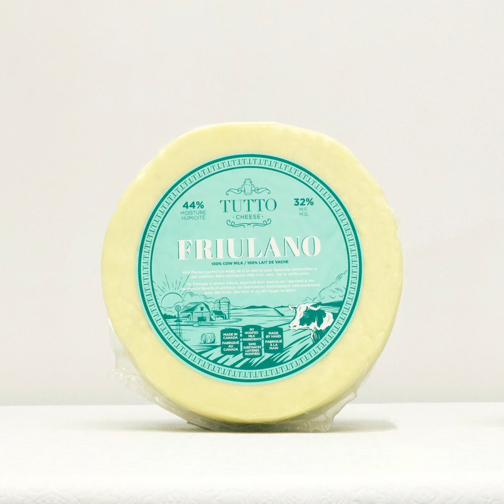 Tutto Cheese Company Friulano Wheel | 425g - ItalianMart