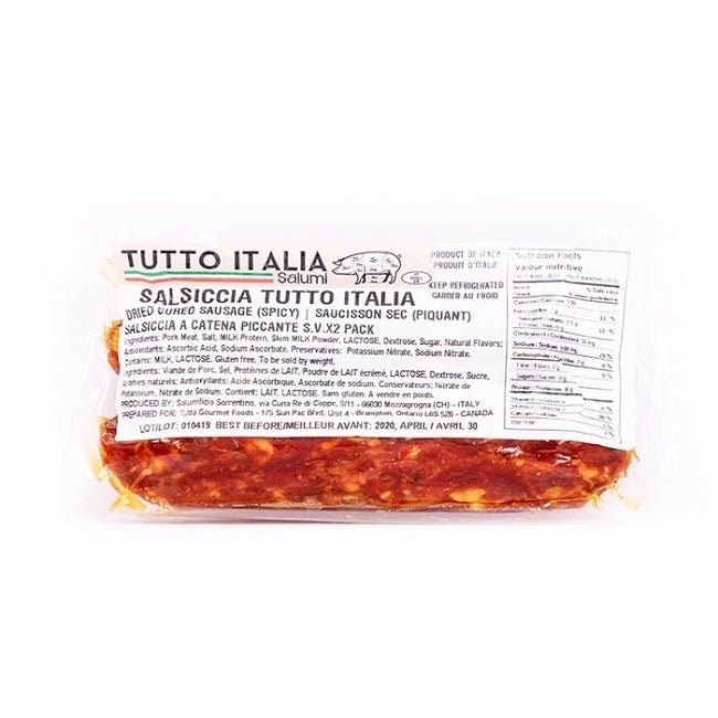 Tutto Italia Salumi Guanciale | Spicy | 260gr - ItalianMart