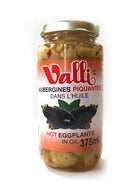 Valli Spicy Eggplants in Oil 375ml - ItalianMart