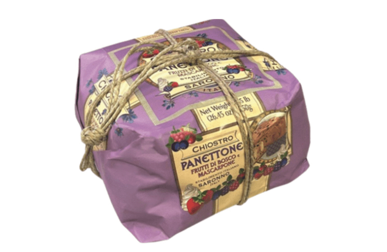Woodberries and Mascarpone Cream Panettone | 750g - ItalianMart