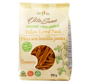 Yellow Lentil Pasta Casarecce | Vita Sana | 225g - ItalianMart