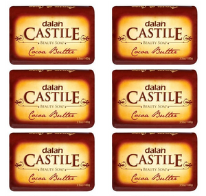 Dalan Castile Beauty Soap - Cocoa Butter(6 pack) - 6X100g