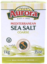 Aurora Medirerranean Sea Salt - Coarse & Fine - 1kg