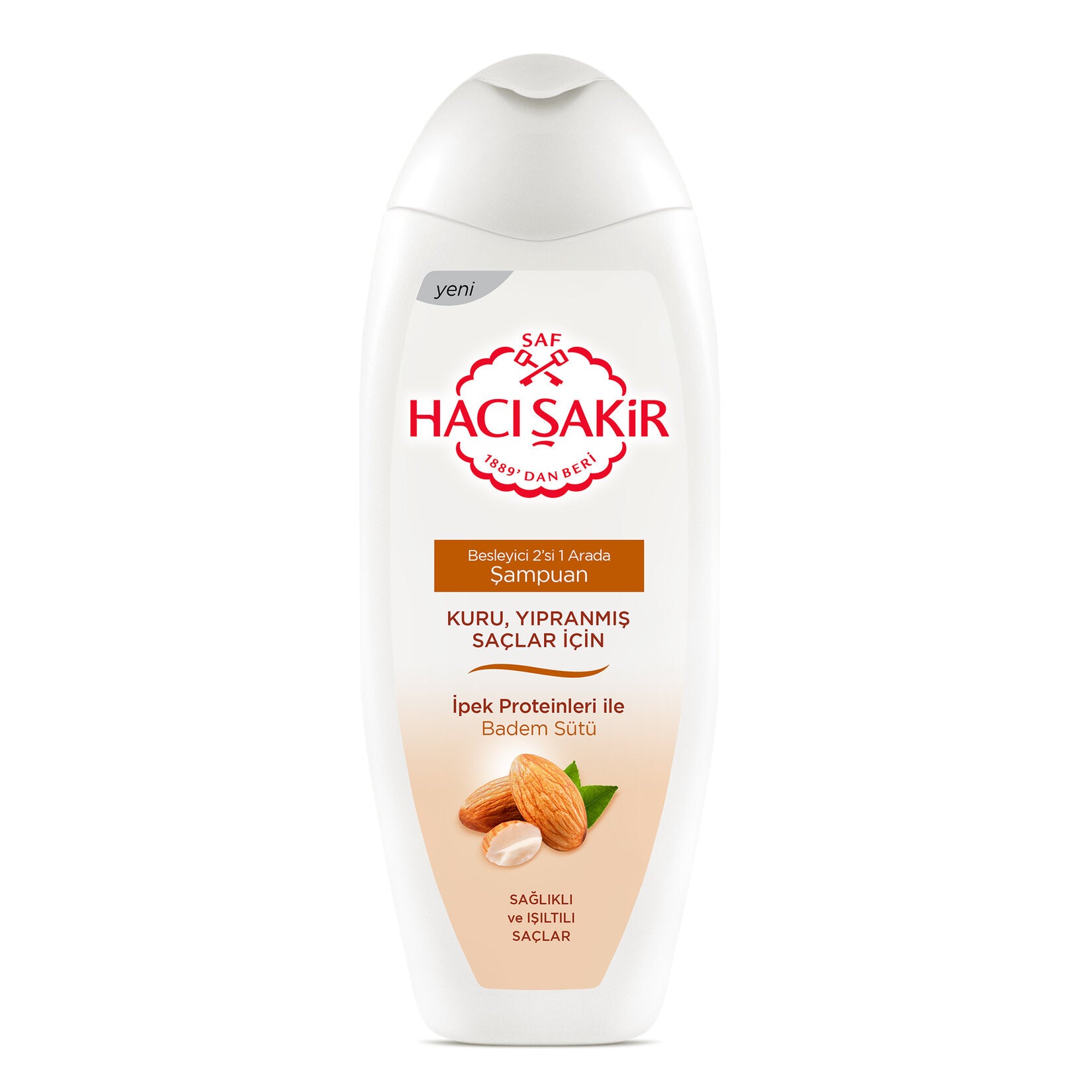 Shampoo with almond for dry hair 500 ml