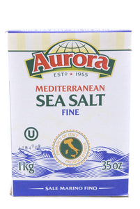 Aurora Medirerranean Sea Salt - Coarse & Fine - 1kg