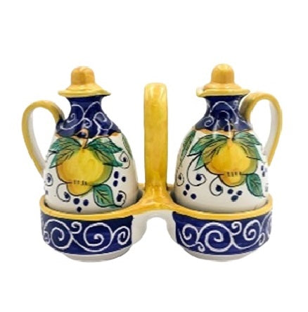 Amalfi Ceramics Oil Vinegar canister