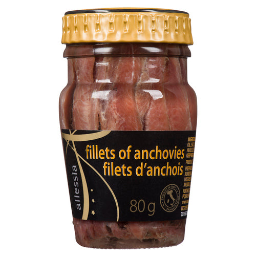 Anchovy Fillets Allessia 80g