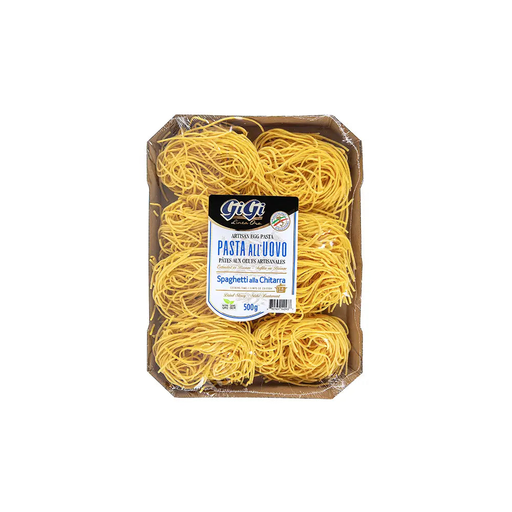 GiGi | Linea ORO Egg Pasta | Spaghetti alla Chitarra | 500g