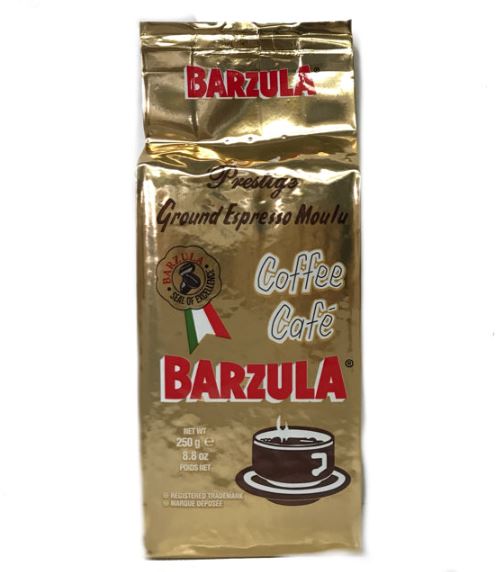 ground coffee barzula prestige 250g