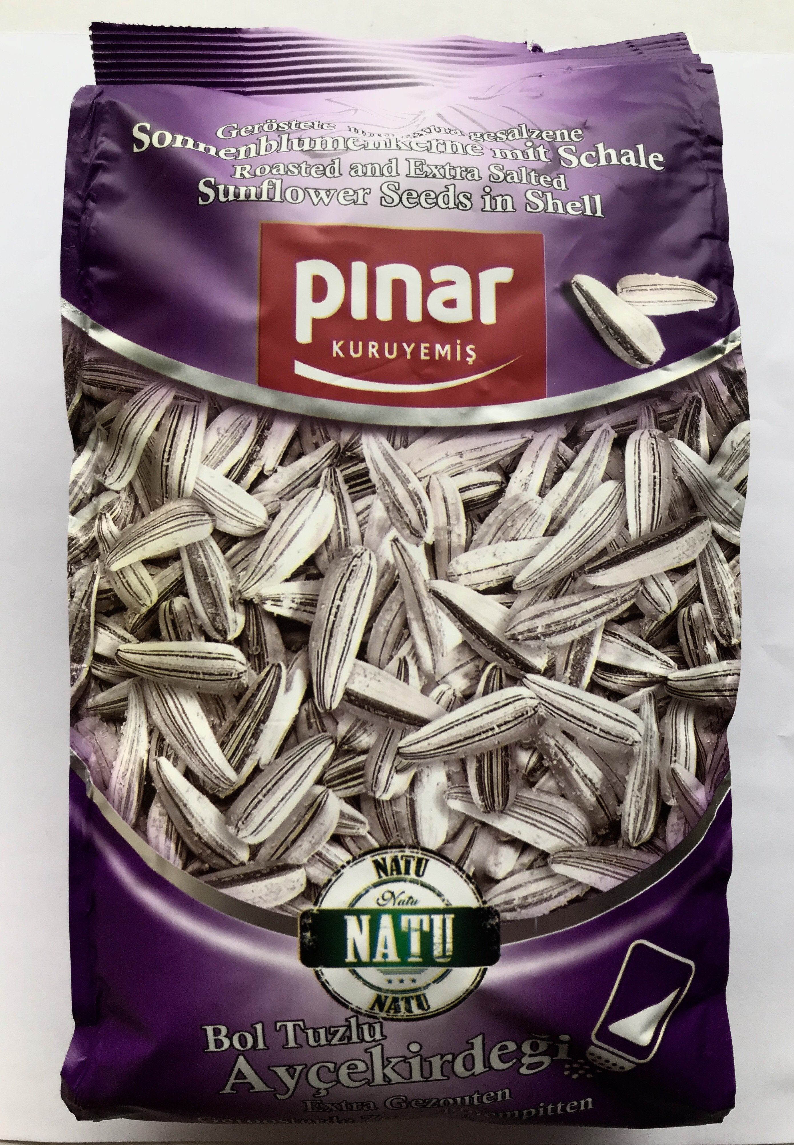 Pinar Roasted and Extra Salted Seeds- 300gr - Turkish Mart 