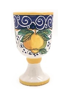 Amalfi Goblet | Italian ceramic