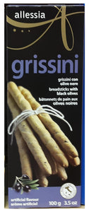Allessia Grissini With Black Olives 100gr