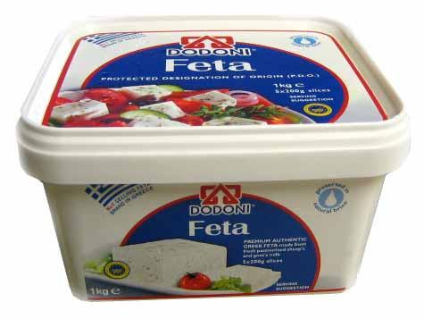 Dodoni Feta Cheese 1kg - Premium Authentic Greek Feta **** deliveries : GTA only ****