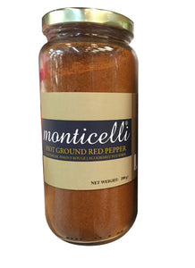 Monticelli Hot Ground Red Pepper 200gr
