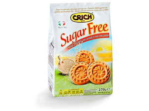 Crich | Sugar Free | Shortcake with cereals crispy rice | 270gr