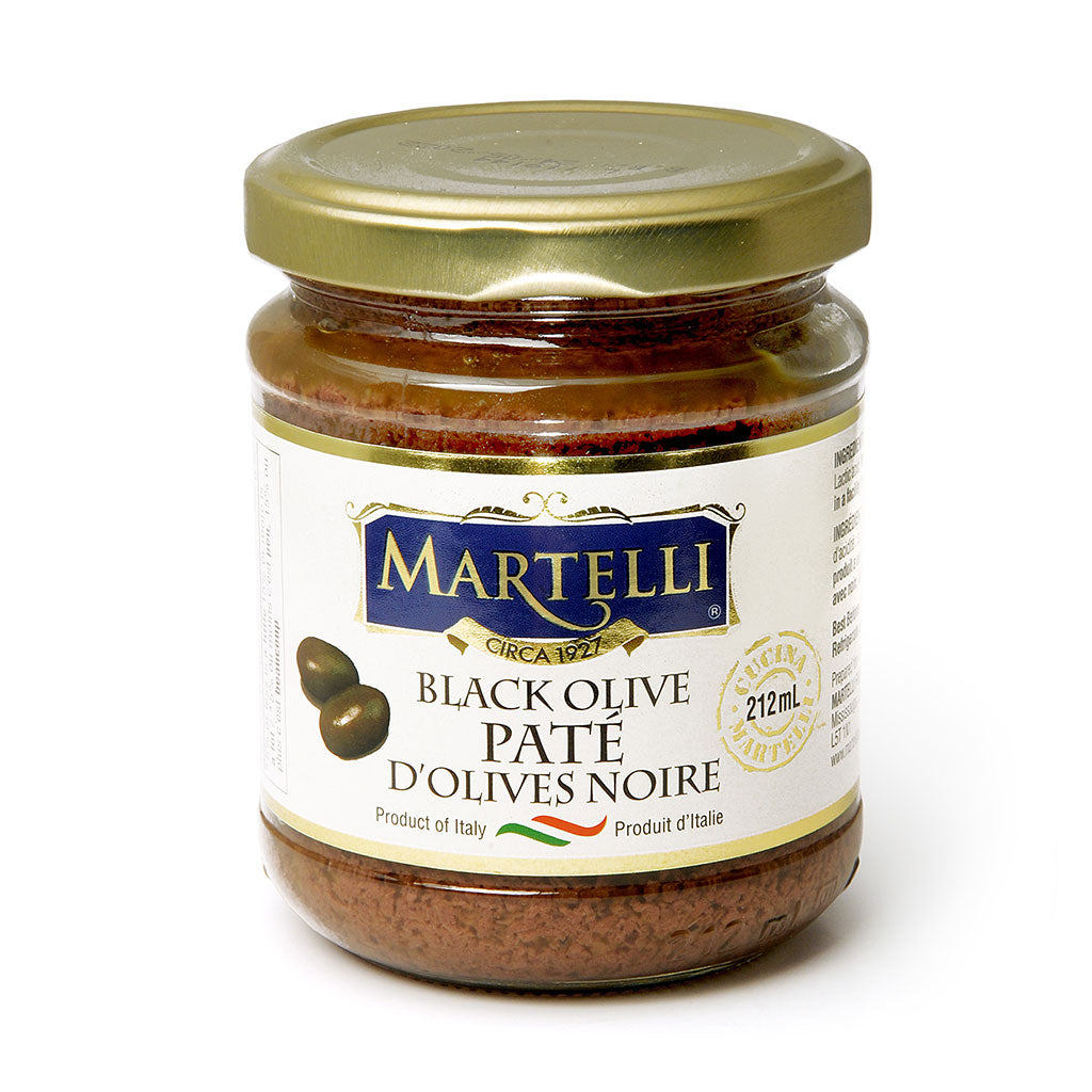 Martelli | Black Olive Pate | 212 ml