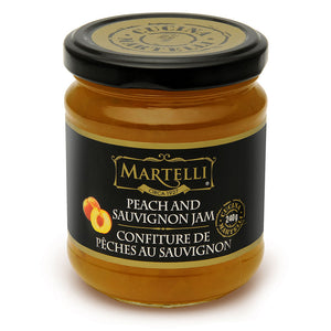 Martelli Peach jam with Sauvignon 240g