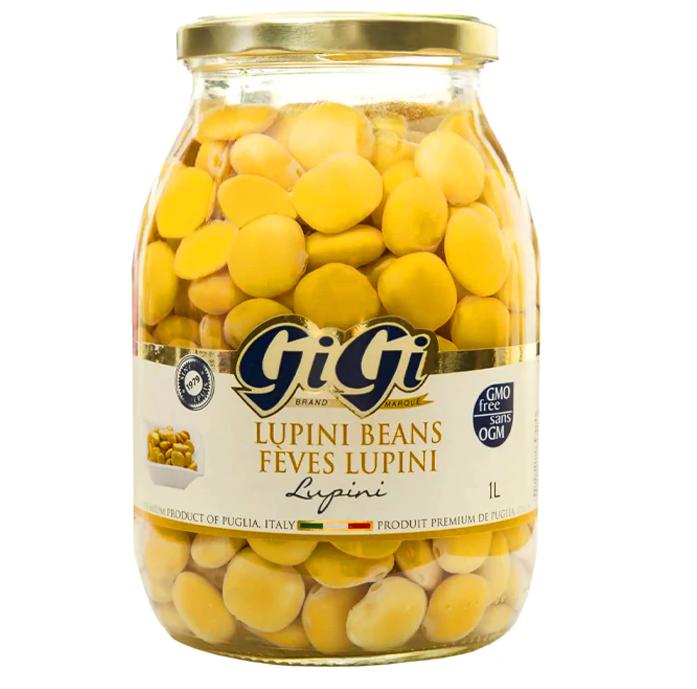 Lupini Beans | Gigi | GMO Free | 1L