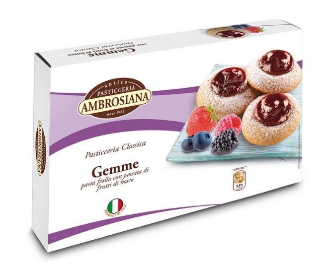Pastry with Mixed Berries Puree Ambrosiana 140g