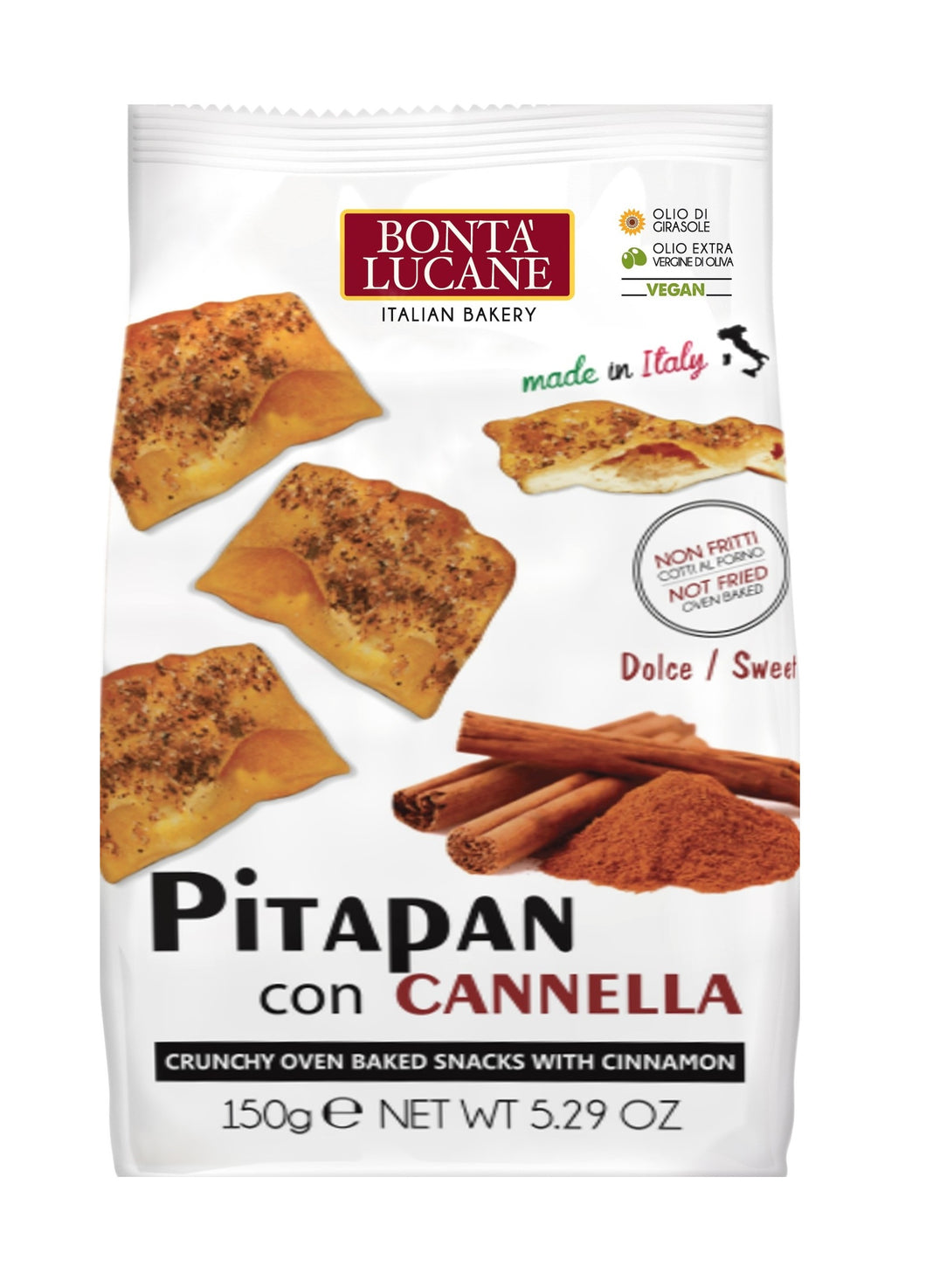 Pita Bread with Cinnamon 150g