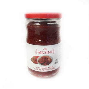 Orsini Hot Pepper Paste - 650gr  Glass Jar