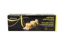 Allessia Solid Light Yellowfin Tuna in Olive Oil 3 x 85g