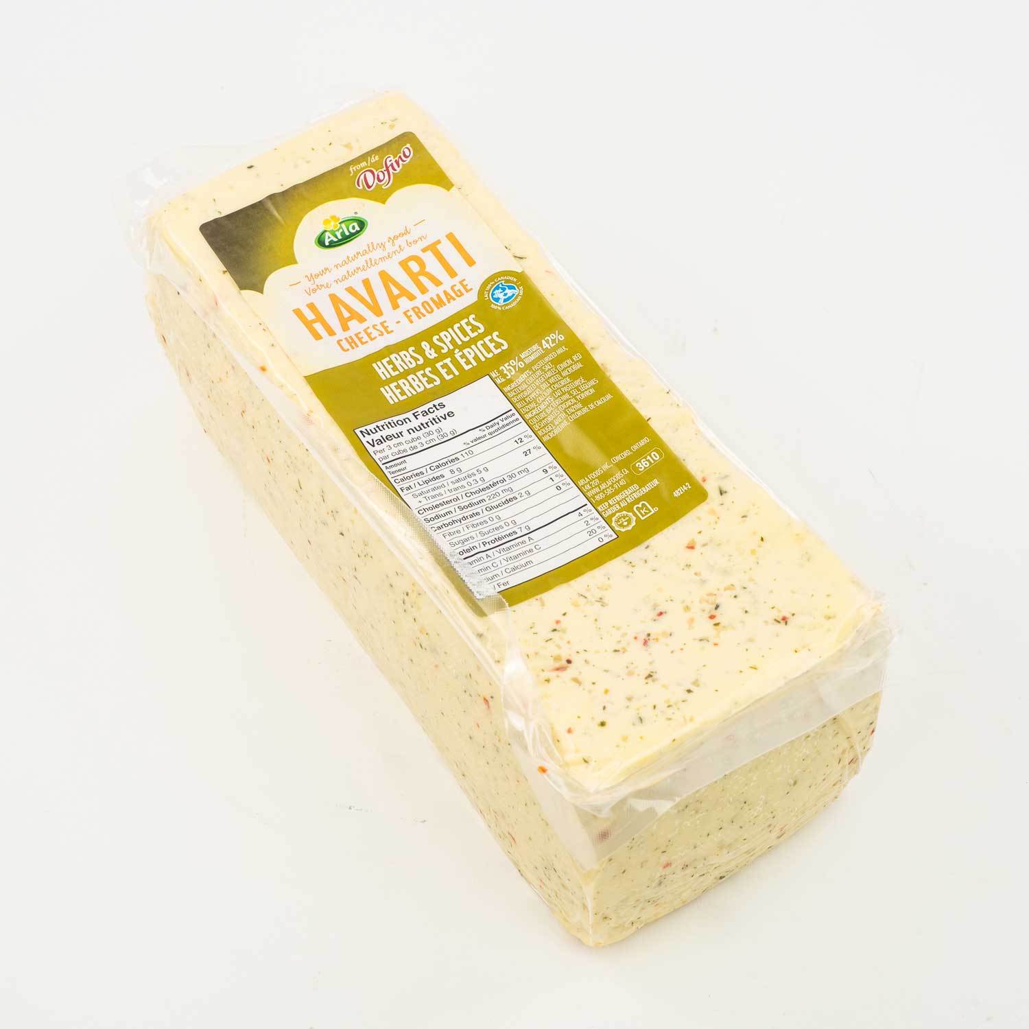 cheese havarti cheese with herbs 300g