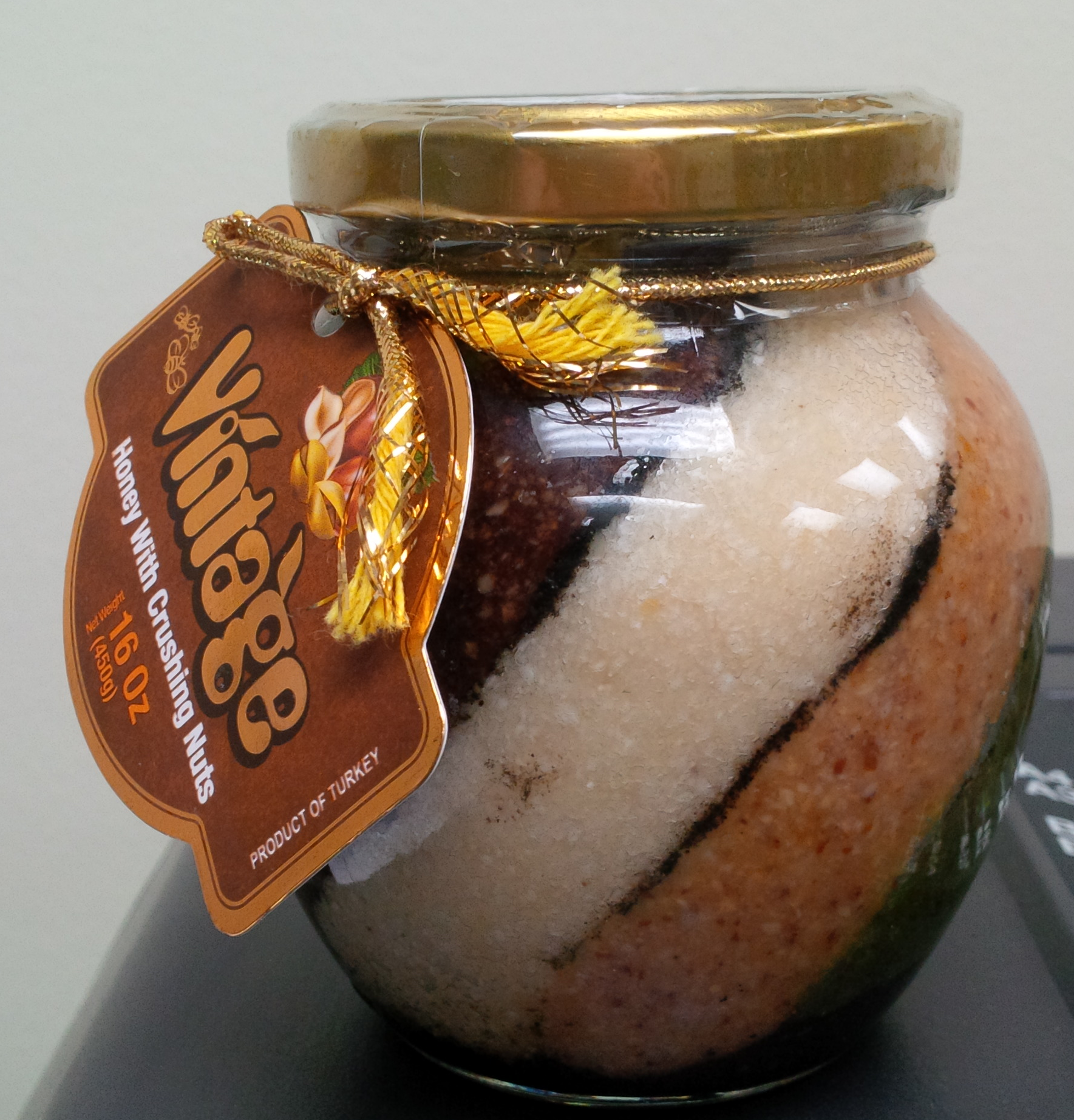  Honey with Crushed Nuts - Turkish Mart 