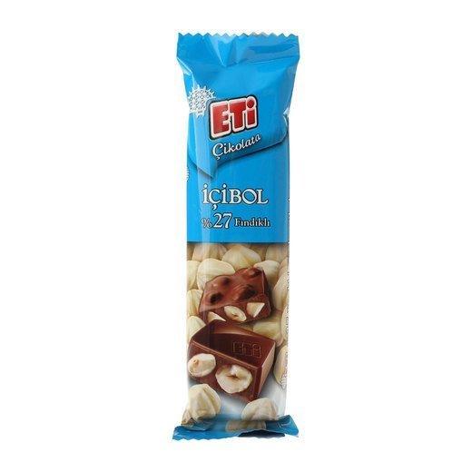 Chocolate with whole hazelnut  30 gr