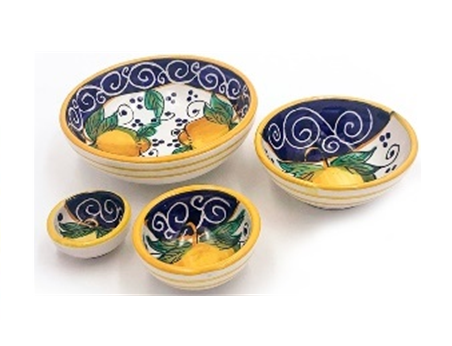 italian bowl italian ceramic 3 sizes