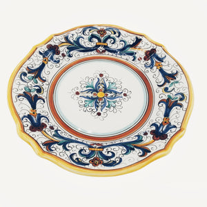 Salad plate | Italian ceramics | Ricco Deruta | 18cm
